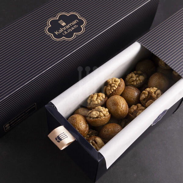 Kahraman Catering Mignardises with Walnut & Caramel filling