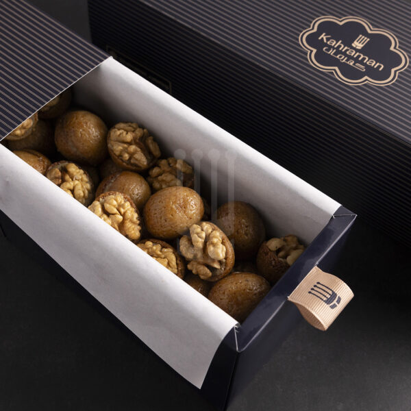 Kahraman Catering Mignardises with Walnut & Caramel filling